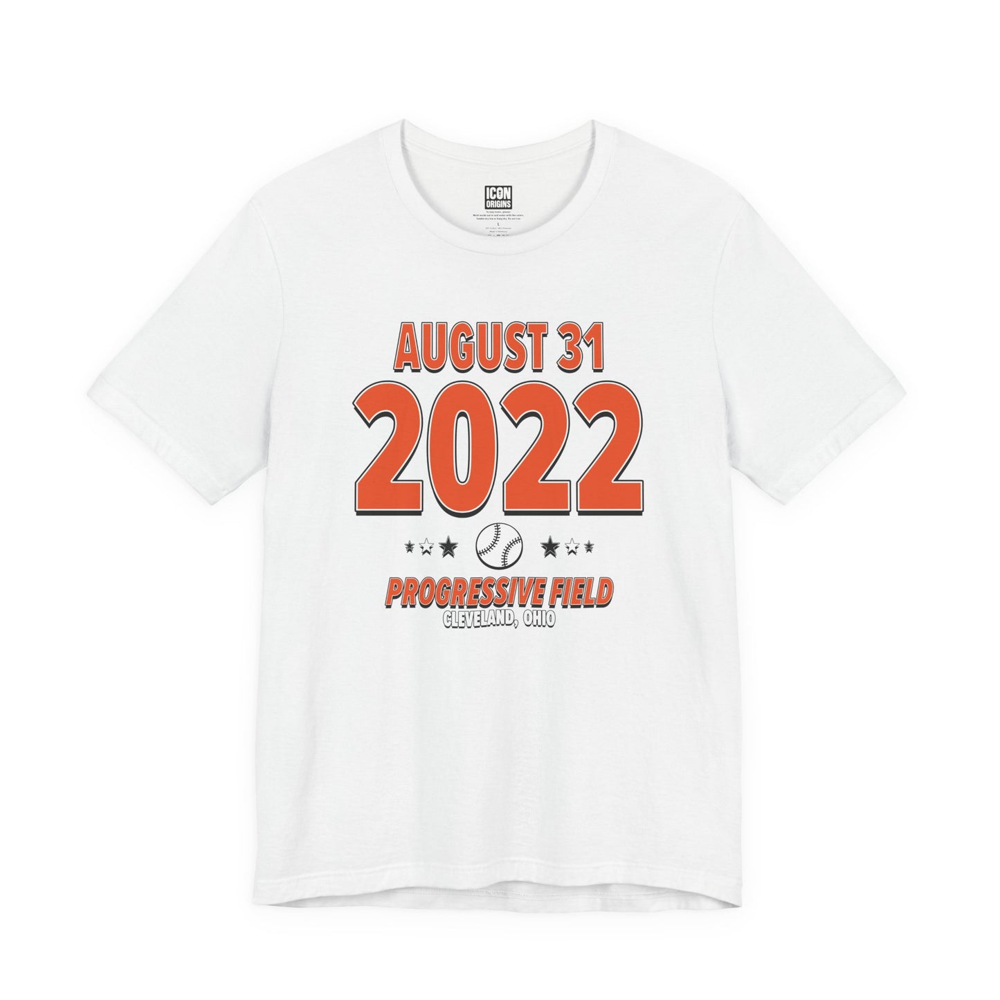 Baltimore Baseball – August 31, 2022 – Origin Tee (Black & White)