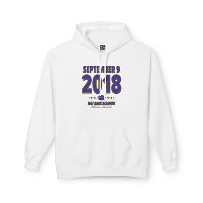 Baltimore Football – September 9, 2018 – Hoodie (Black & White)