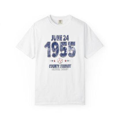 Brooklyn Baseball – June 24, 1955 – Comfort Colors (Black & White)