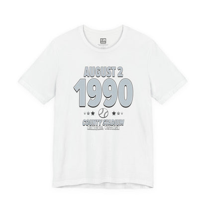 Chicago Baseball – August 2, 1990 – Origin Tee (Black & White)