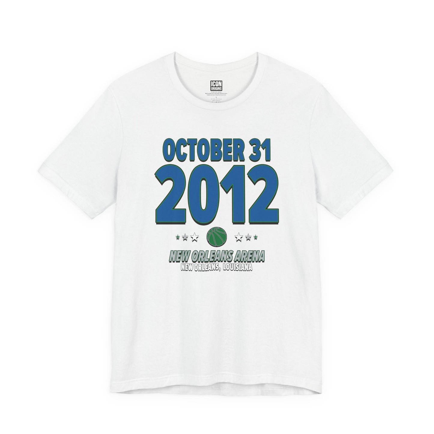 Dallas Basketball – October 31, 2012 – Origin Tee (Black & White)