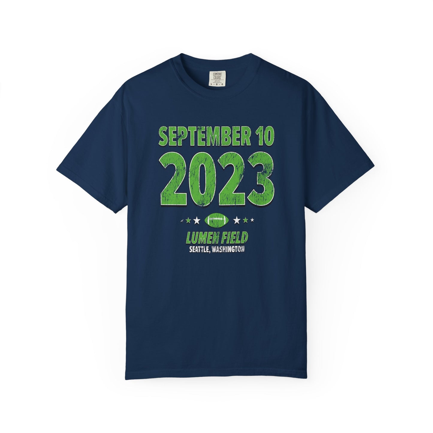 Seattle Football – September 10, 2023 – Comfort Colors