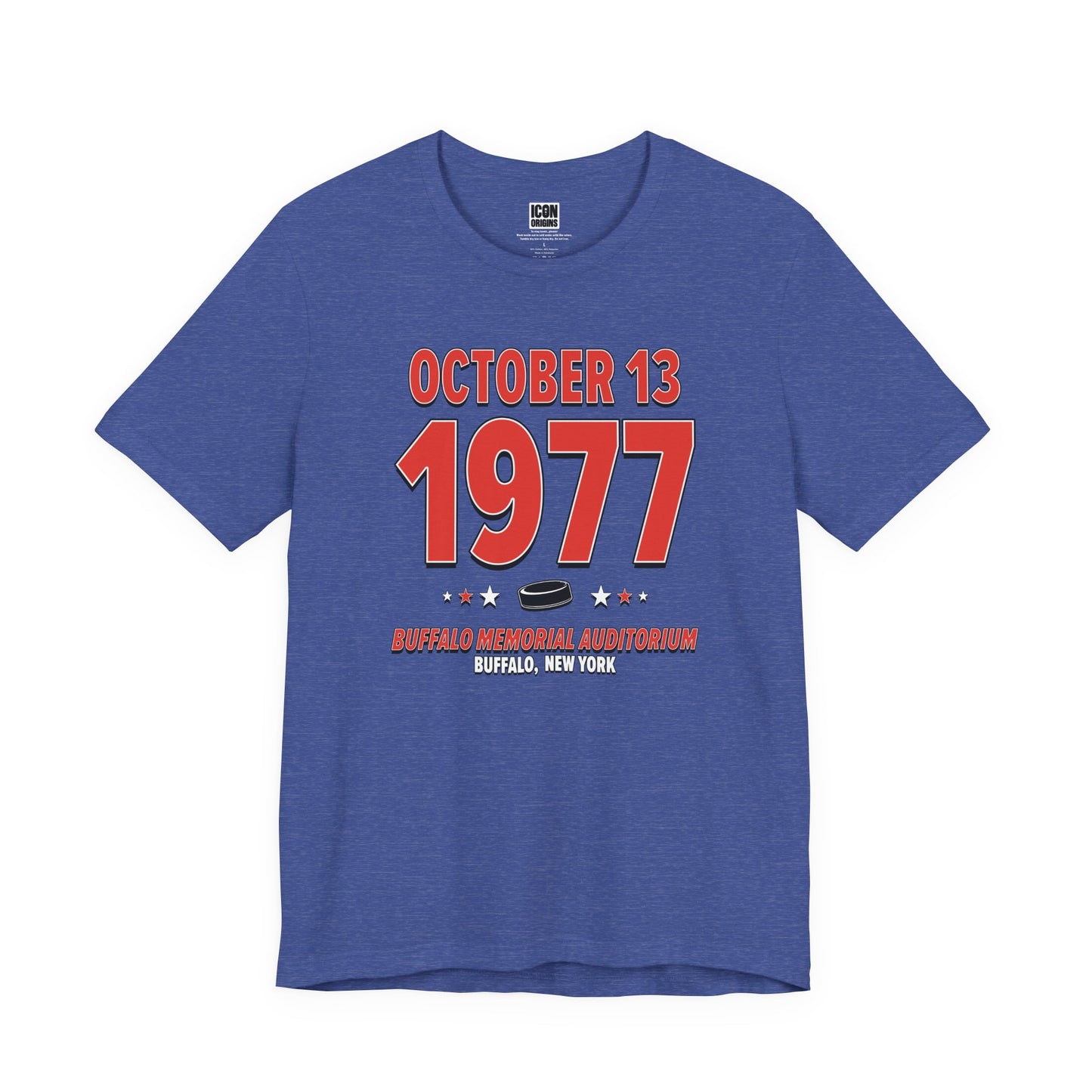 New York Hockey – October 13, 1977 – Origin Tee