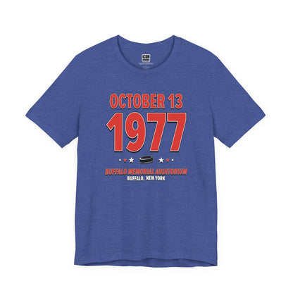 New York Hockey – October 13, 1977 – Origin Tee