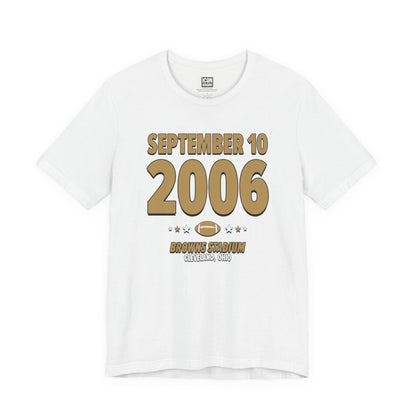 New Orleans Football – September 10, 2006 – Origin Tee (Black & White)
