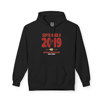 San Francisco Football – September 8, 2019 – Hoodie (Black & White)