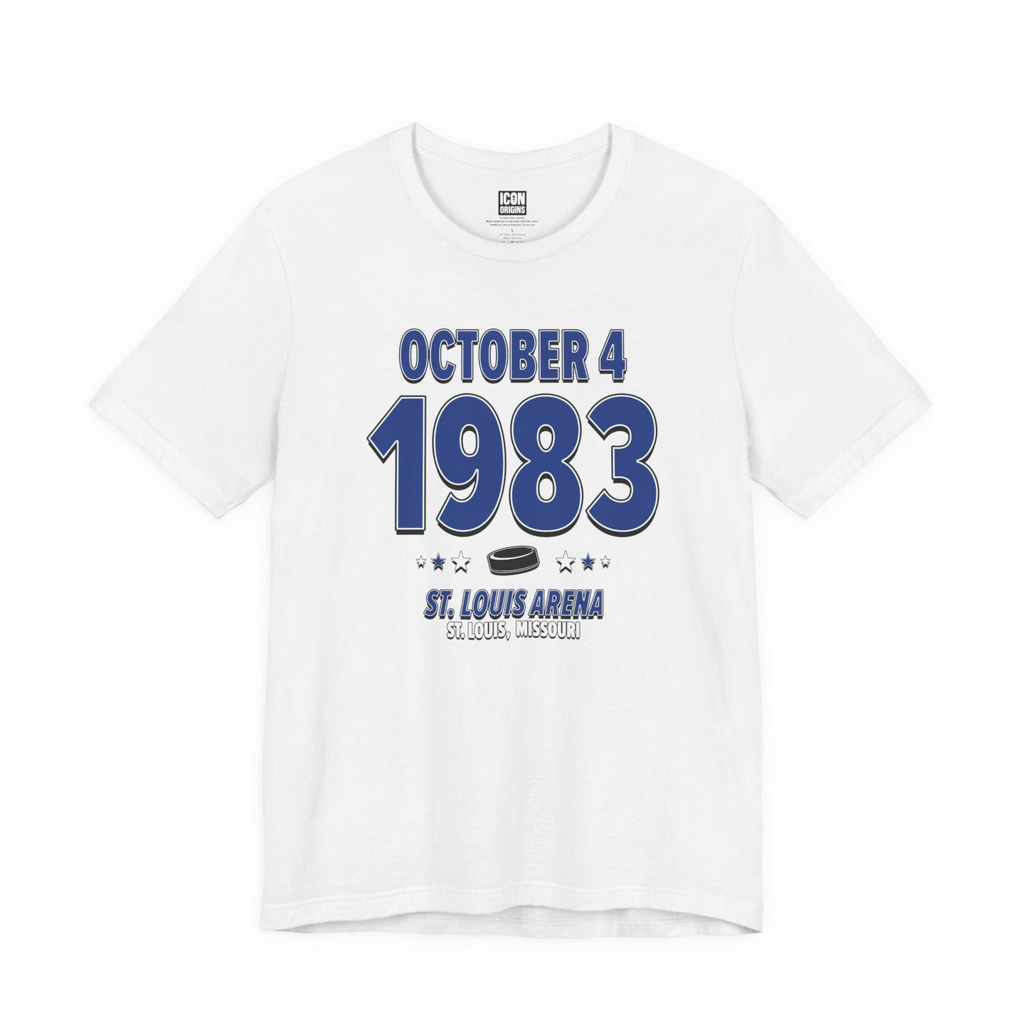Toronto Hockey – October 4, 1983 – Origin Tee (Black & White)