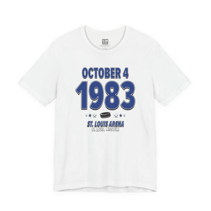 Toronto Hockey – October 4, 1983 – Origin Tee (Black & White)