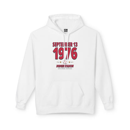 Atlanta Baseball – September 13, 1976 – Hoodie (Black & White)