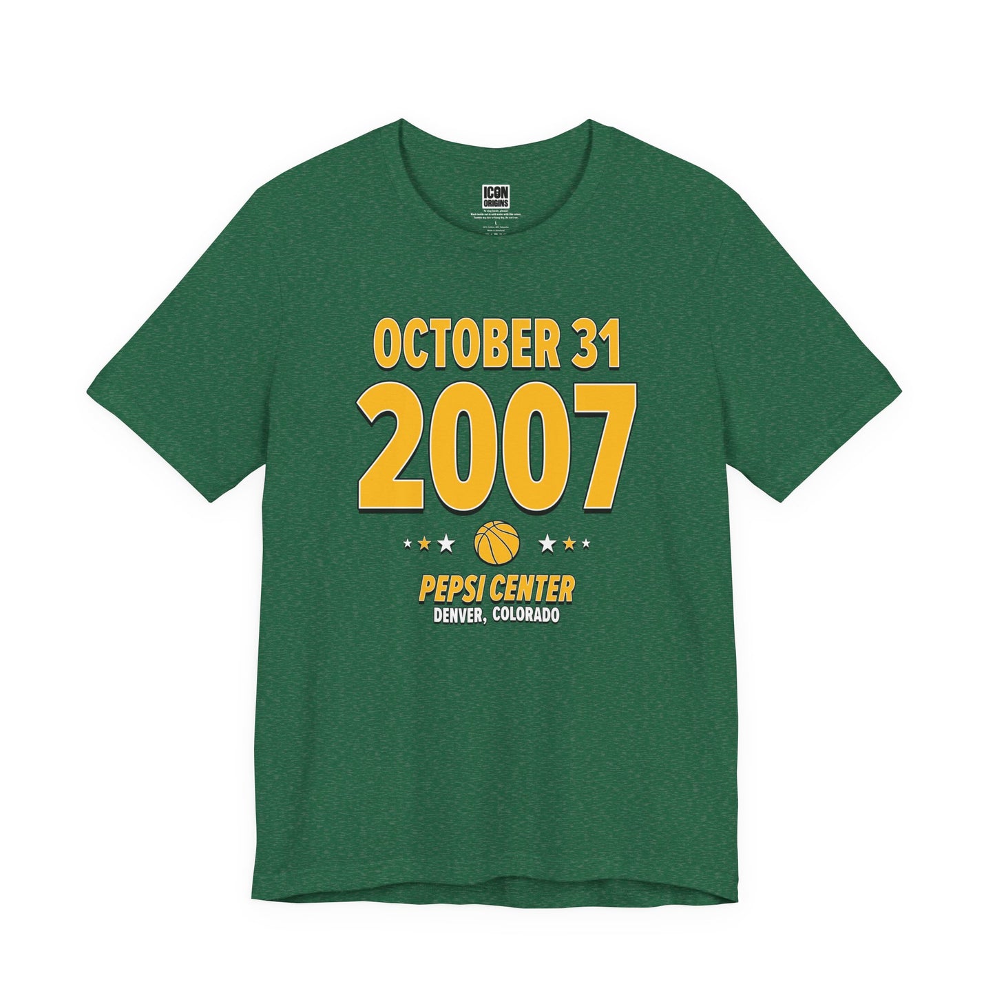 Seattle Basketball – October 31, 2007 – Origin Tee