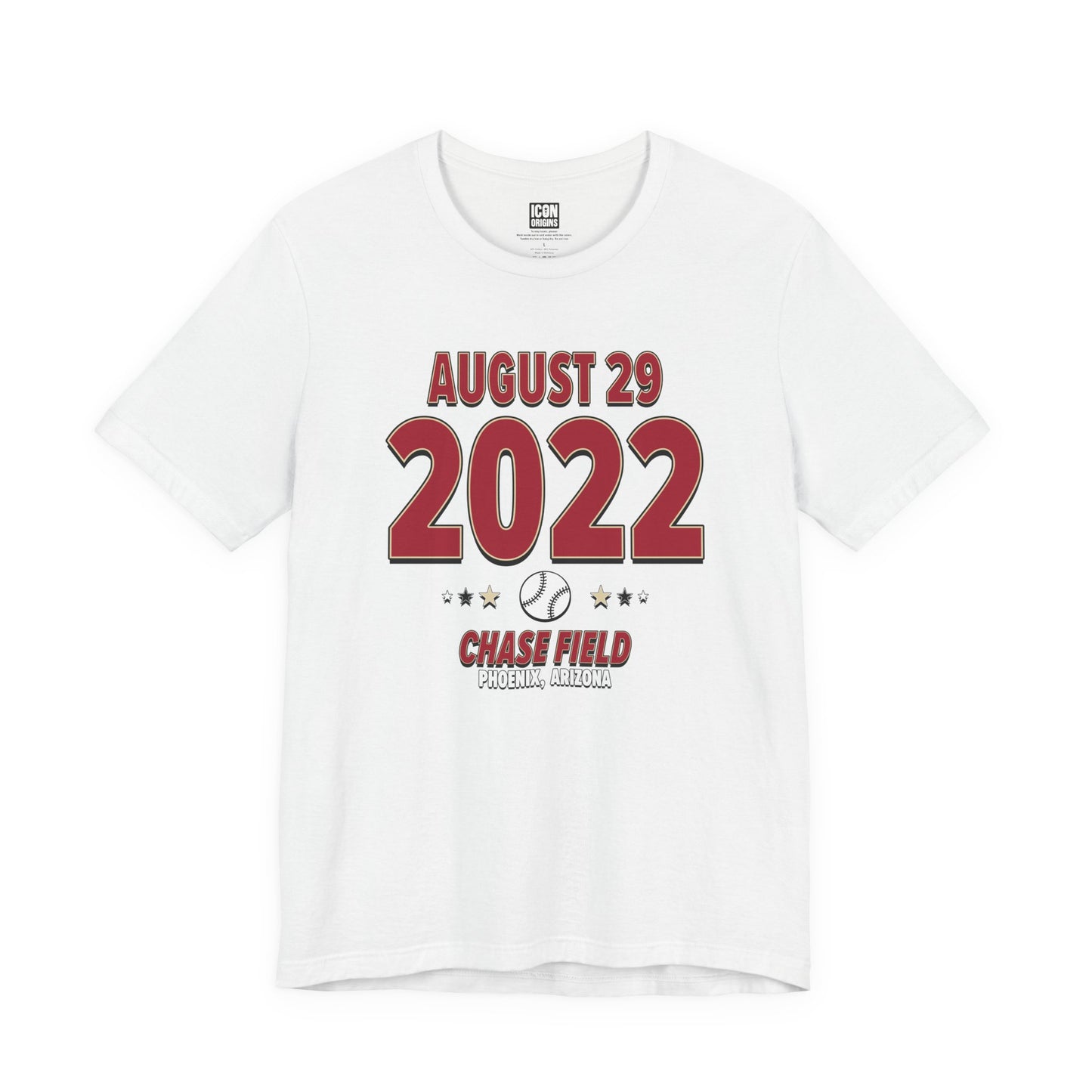 Arizona Baseball – August 29, 2022 – Origin Tee (Black & White)