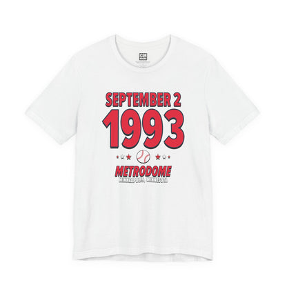 Cleveland Baseball – September 2, 1993 – Origin Tee (Black & White)
