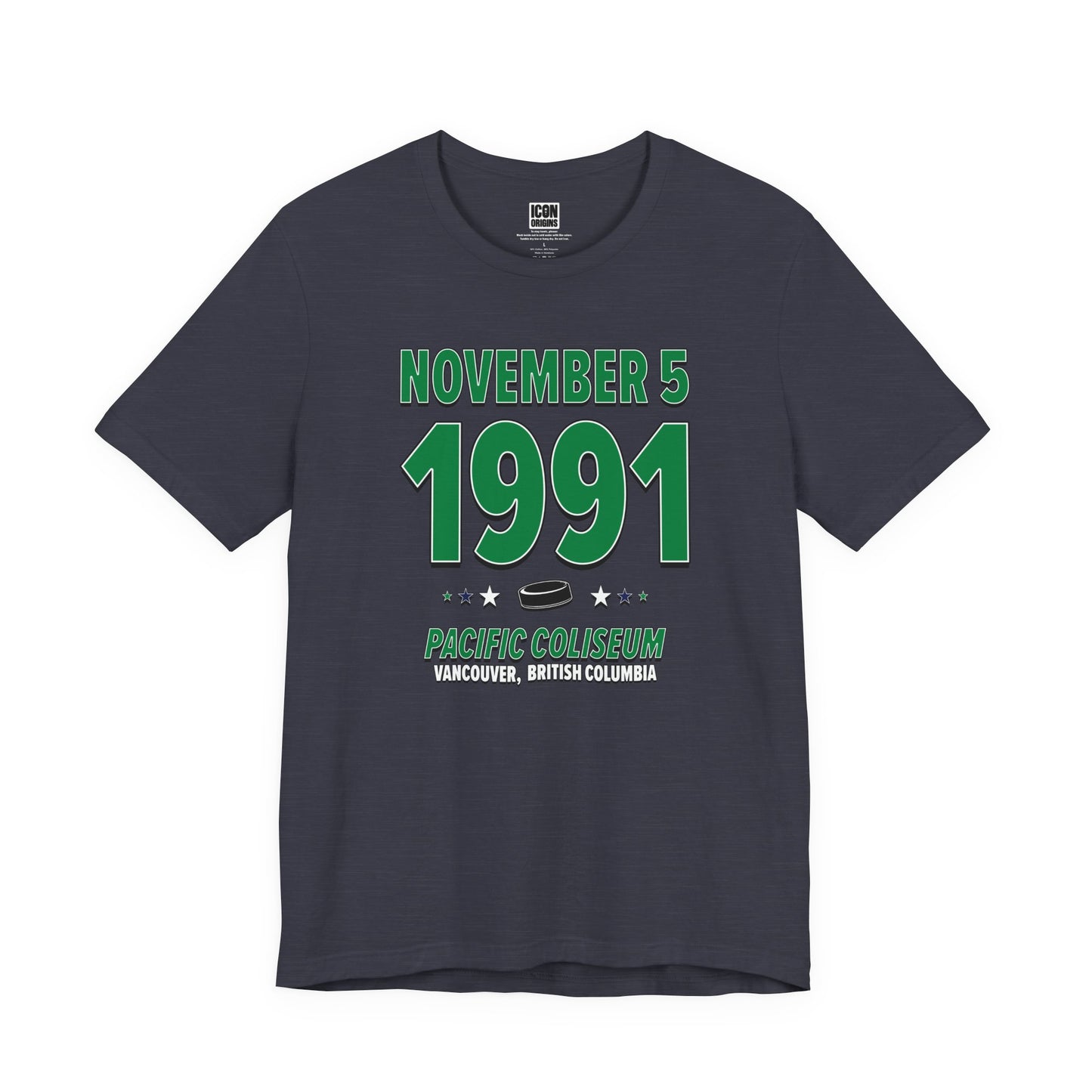 Vancouver Hockey – September 5, 1991 – Origin Tee