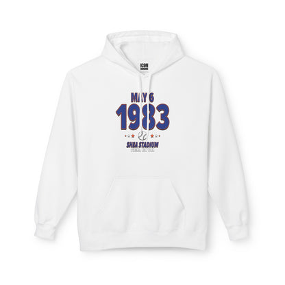 New York Baseball – May 6, 1983 – Hoodie (Black & White)