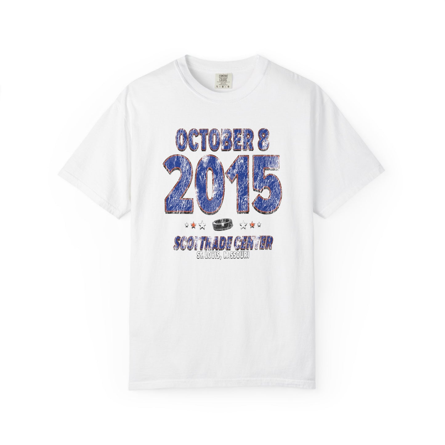 Edmonton Hockey – October 8, 2015 – Comfort Colors (Black & White)