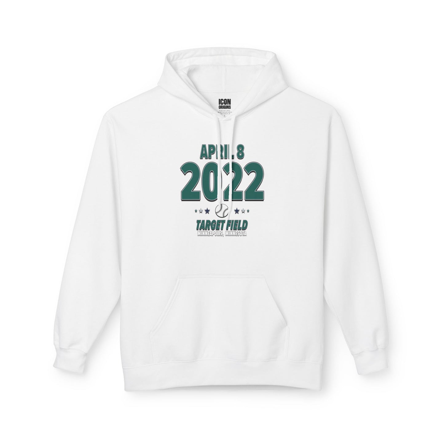 Seattle Baseball – April 8, 2022 – Hoodie (Black & White)