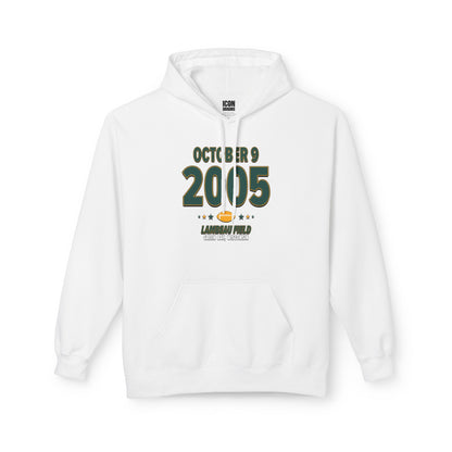 Green Bay Football – October 9, 2005 – Hoodie (Black & White)