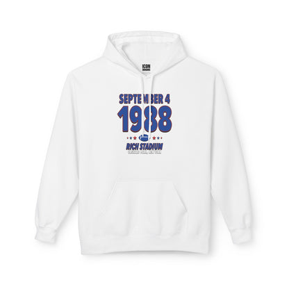 Buffalo Football – September 4, 1988 – Hoodie (Black & White)