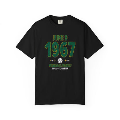 Oakland Baseball – June 9, 1967 – Comfort Colors (Black & White)