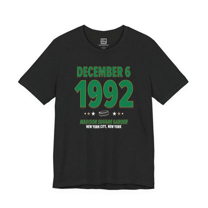 Dallas Hockey – December 6, 1992 – Origin Tee (Black & White)