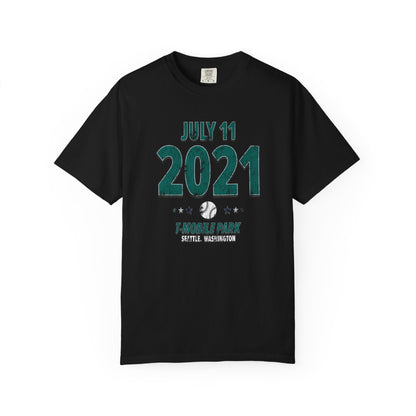 Seattle Baseball – July 11, 2021 – Comfort Colors (Black & White)