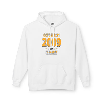 Boston Hockey – October 21, 2009 – Hoodie (Black & White)