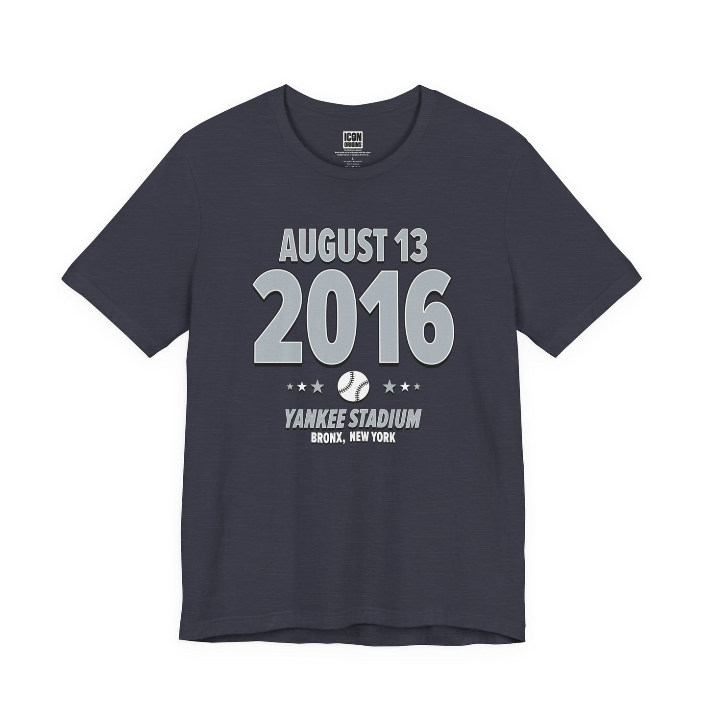 New York Baseball – August 13, 2016 – Origin Tee