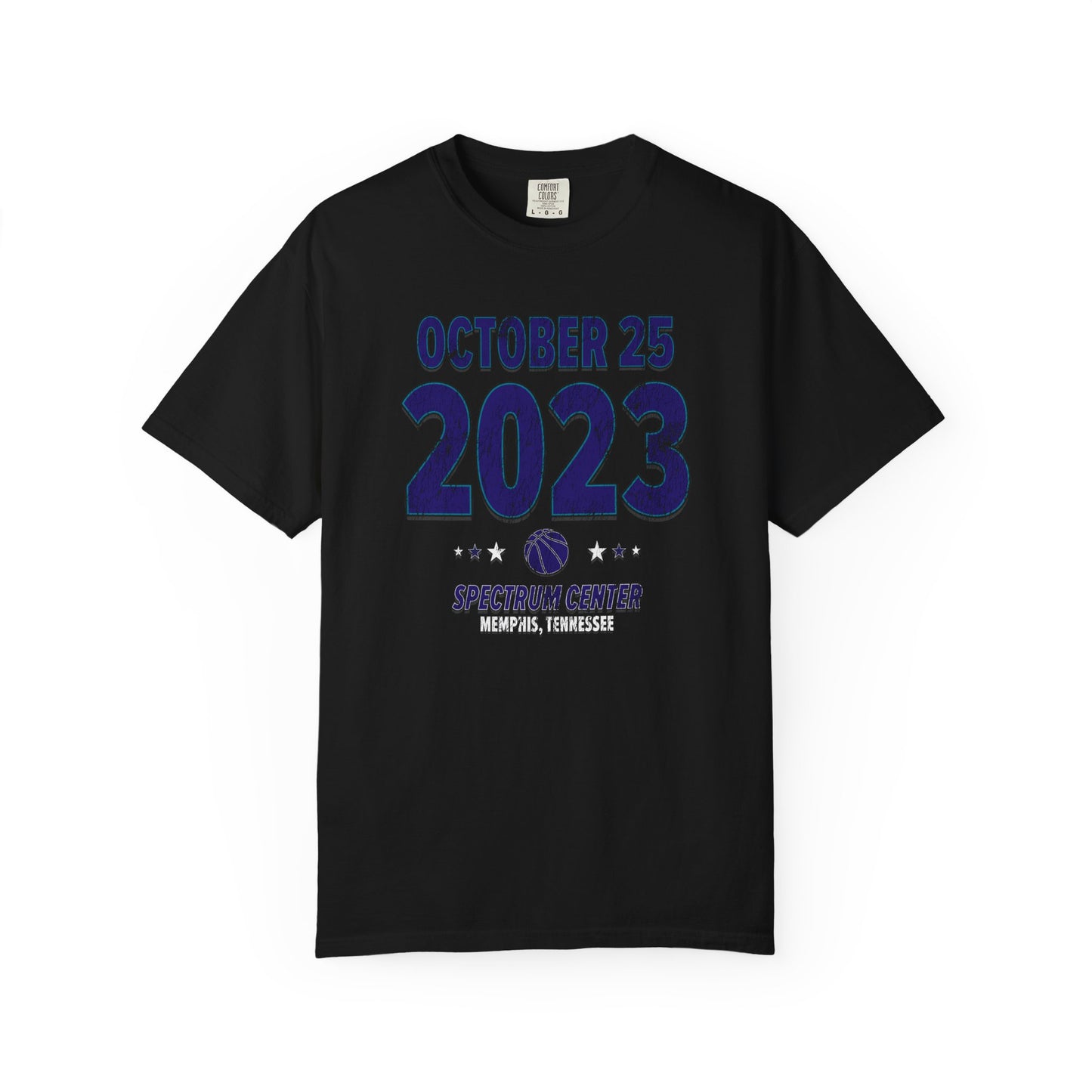 Charlotte Basketball – October 25, 2023 – Comfort Colors (Black & White)