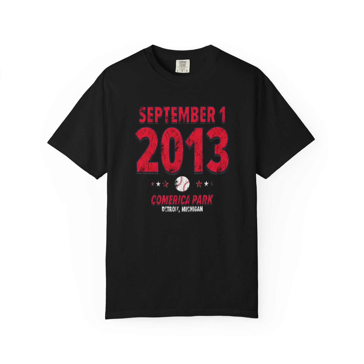 Cleveland Baseball – September 1, 2013 – Comfort Colors (Black & White)