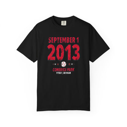 Cleveland Baseball – September 1, 2013 – Comfort Colors (Black & White)