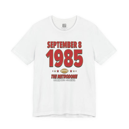San Francisco Football – September 8, 1985 – Origin Tee (Black & White)