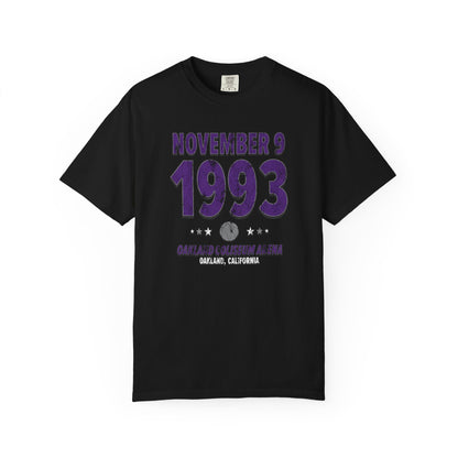 Sacramento Basketball – November 9, 1993 – Comfort Colors (Black & White)