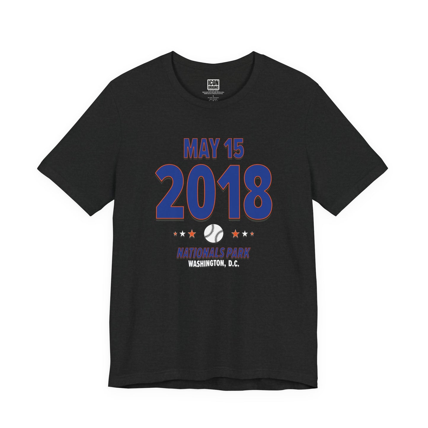 New York Baseball – May 15, 2018 – Origin Tee (Black & White)