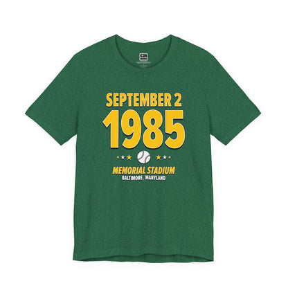 Oakland Baseball – September 2, 1985 – Origin Tee