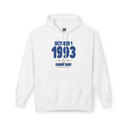 Toronto Baseball – October 1, 1993 – Hoodie (Black & White)