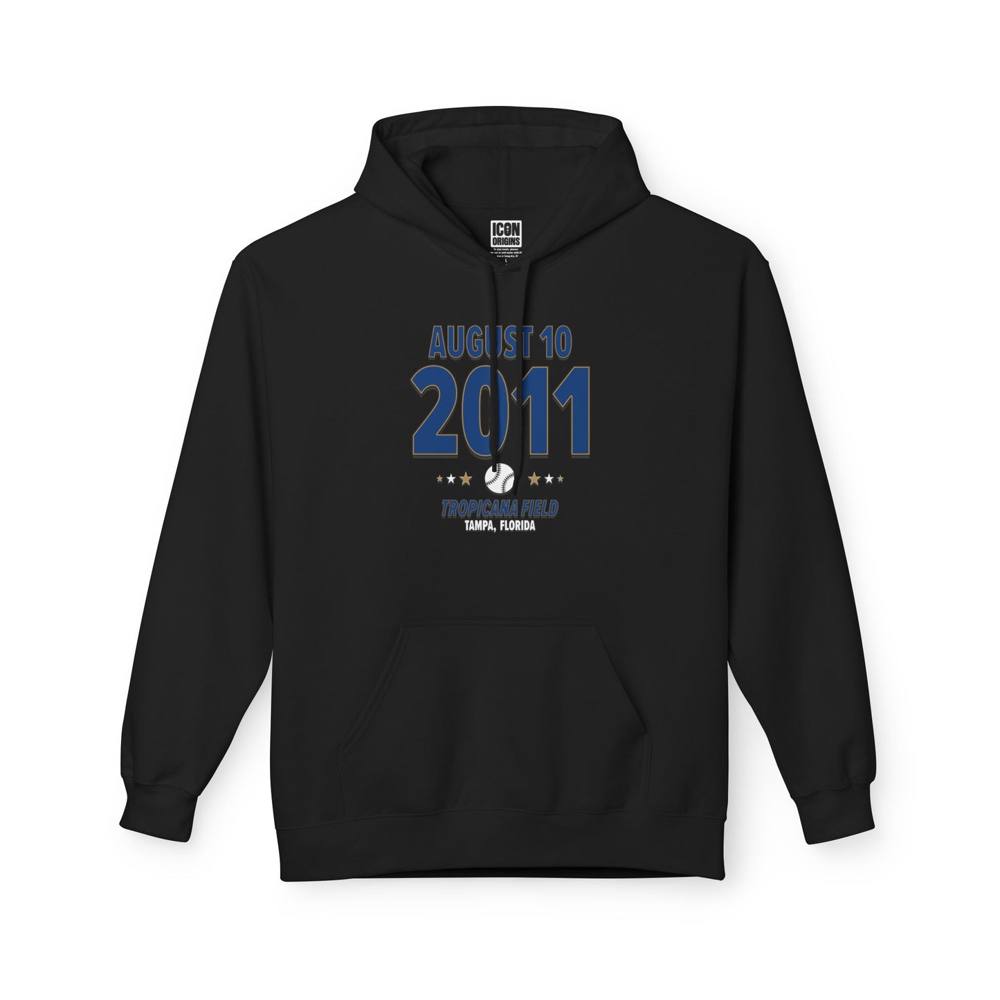 Kansas City Baseball – August 10, 2011 – Hoodie (Black & White)