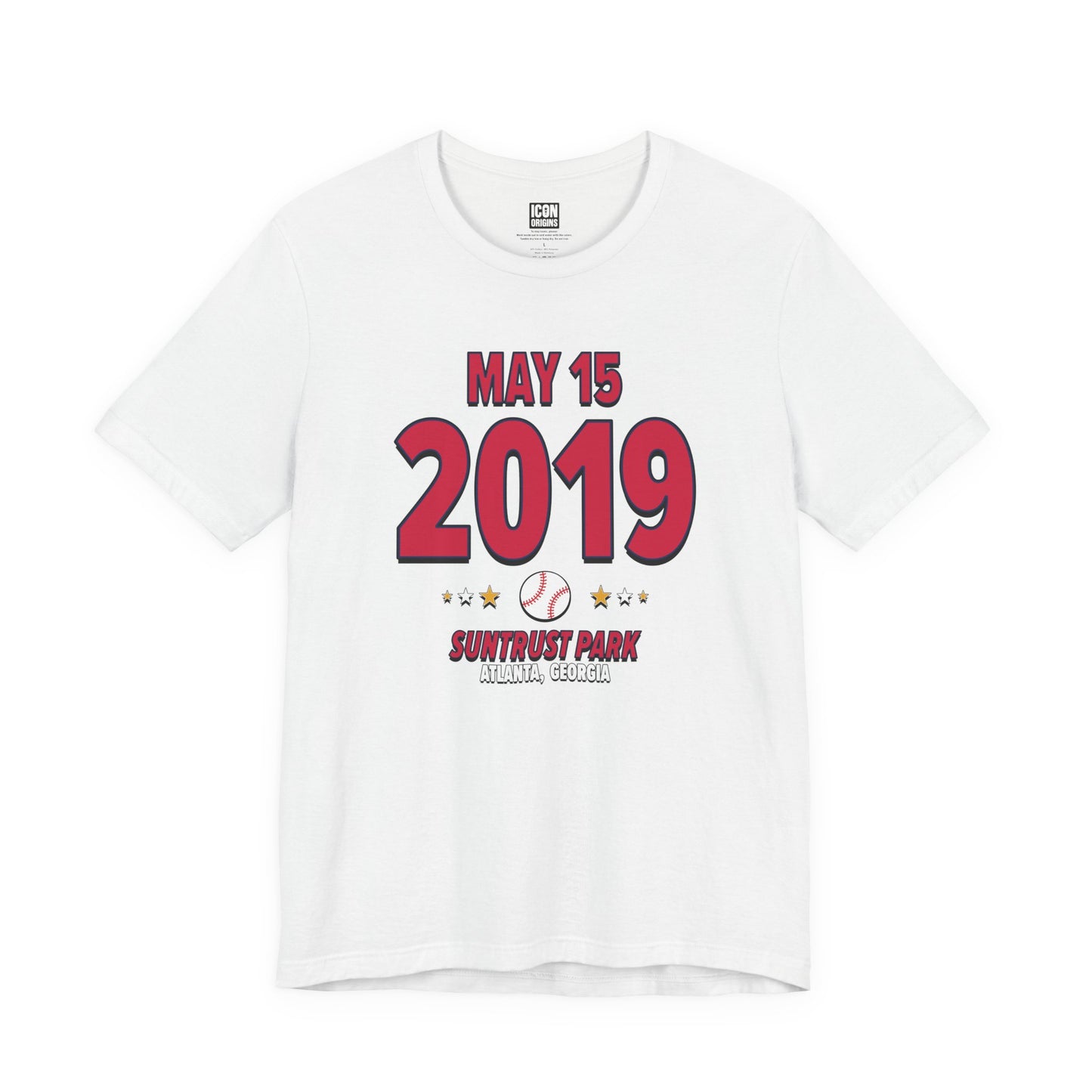 Atlanta Baseball – May 15, 2019 – Origin Tee (Black & White)