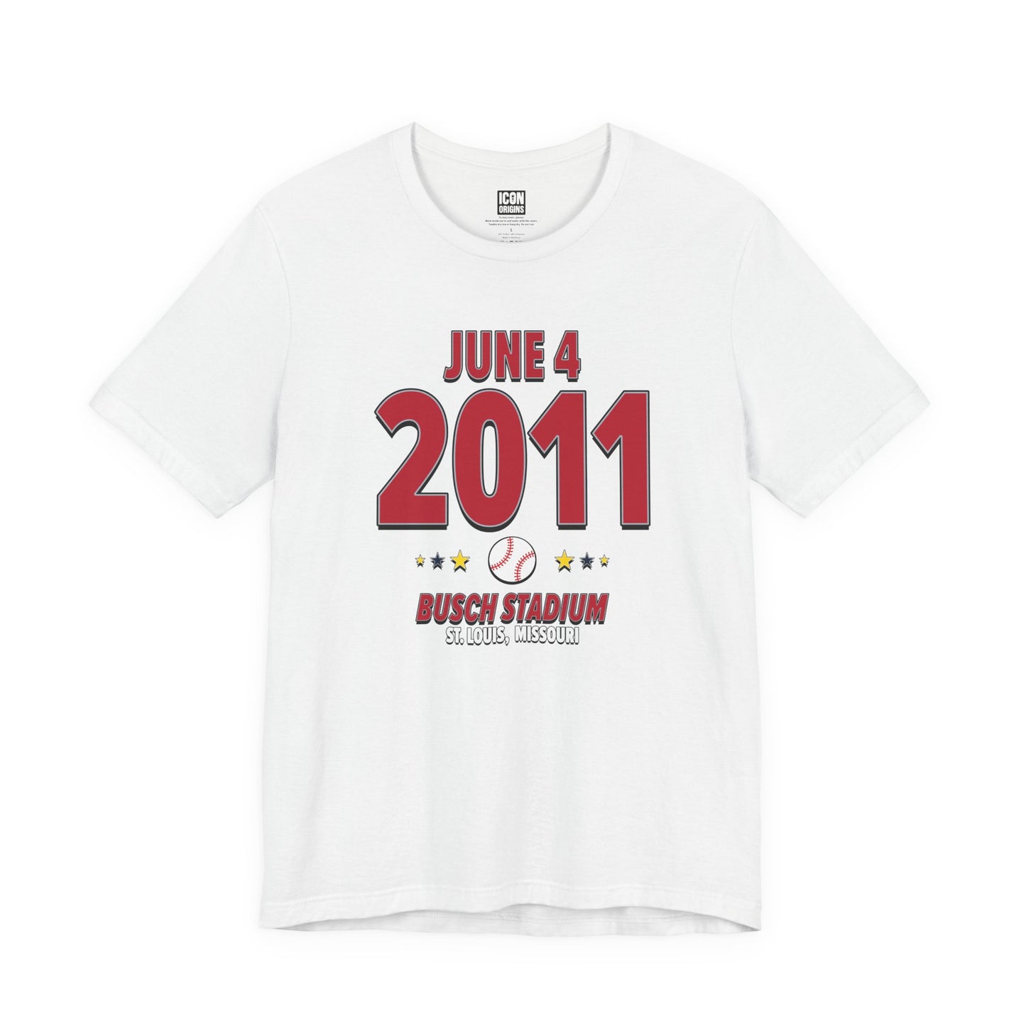 St. Louis Baseball – June 4, 2011 – Origin Tee (Black & White)