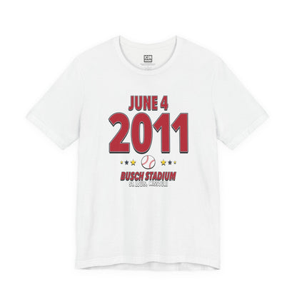 St. Louis Baseball – June 4, 2011 – Origin Tee (Black & White)