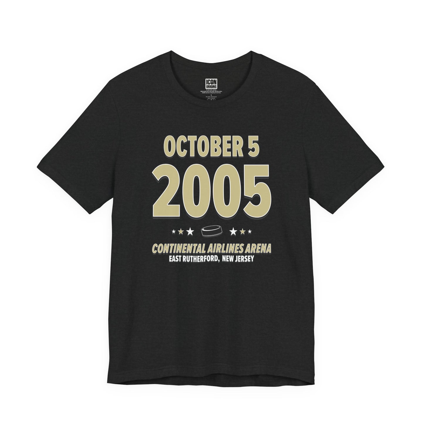 Pittsburgh Hockey – October 5, 2005 – Origin Tee (Black & White)