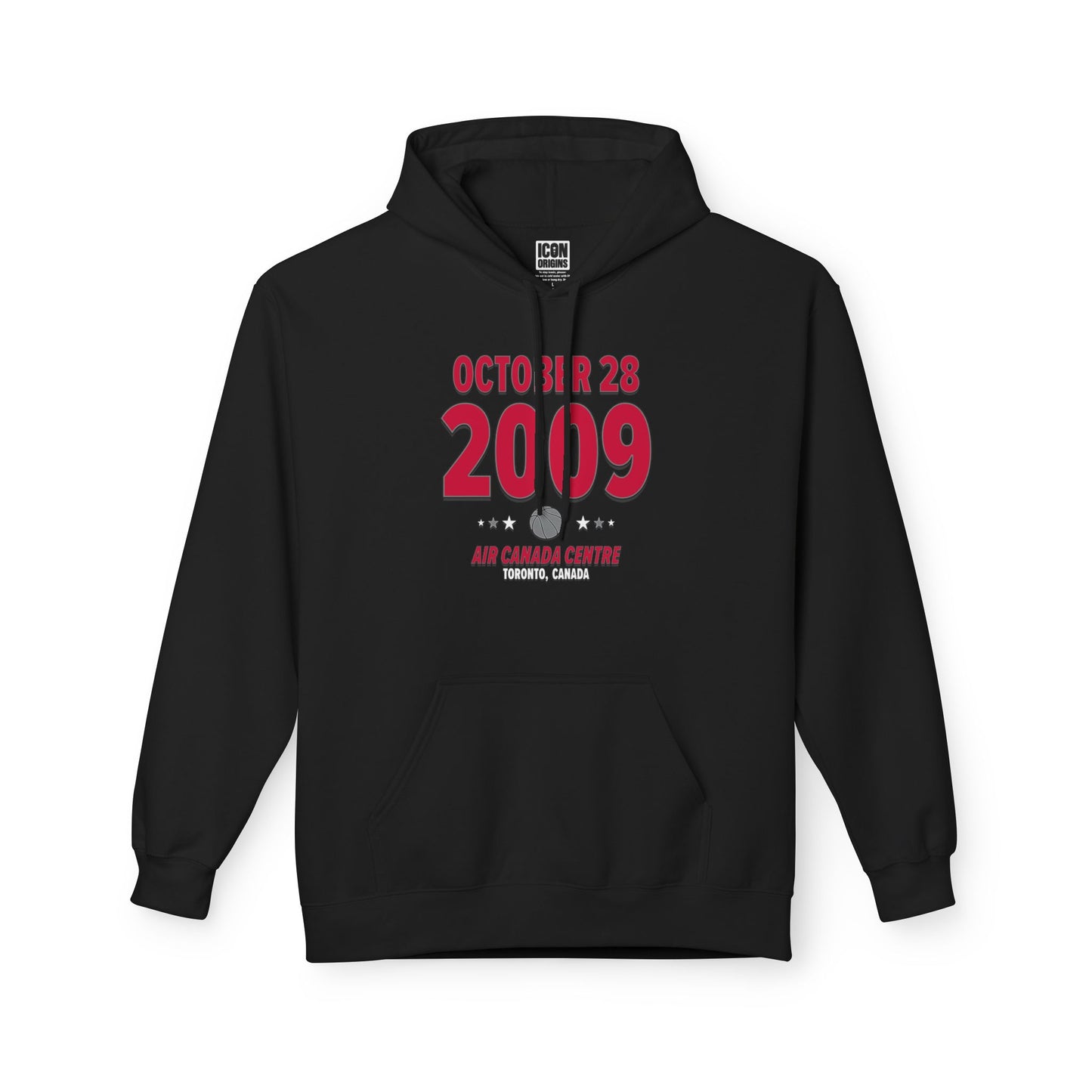 Toronto Basketball – October 28, 2009 – Hoodie (Black & White)