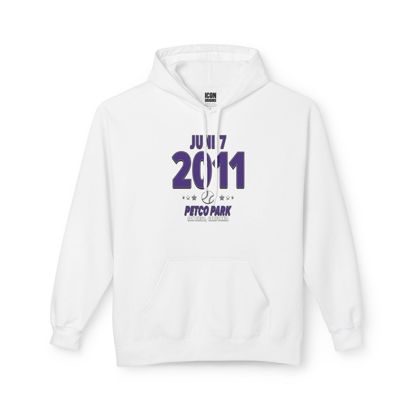 Colorado Baseball – June 7, 2011 – Hoodie (Black & White)