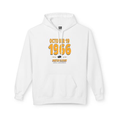 Boston Hockey – October 19, 1966 – Hoodie (Black & White)