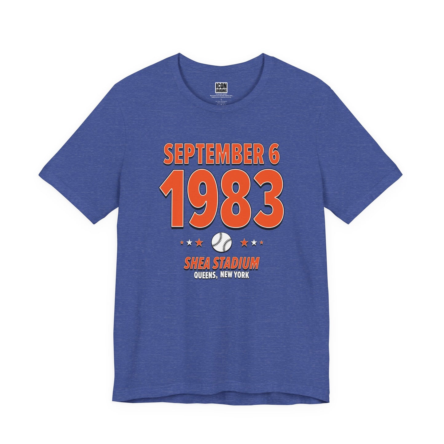 New York Baseball – September 6, 1983 – Origin Tee