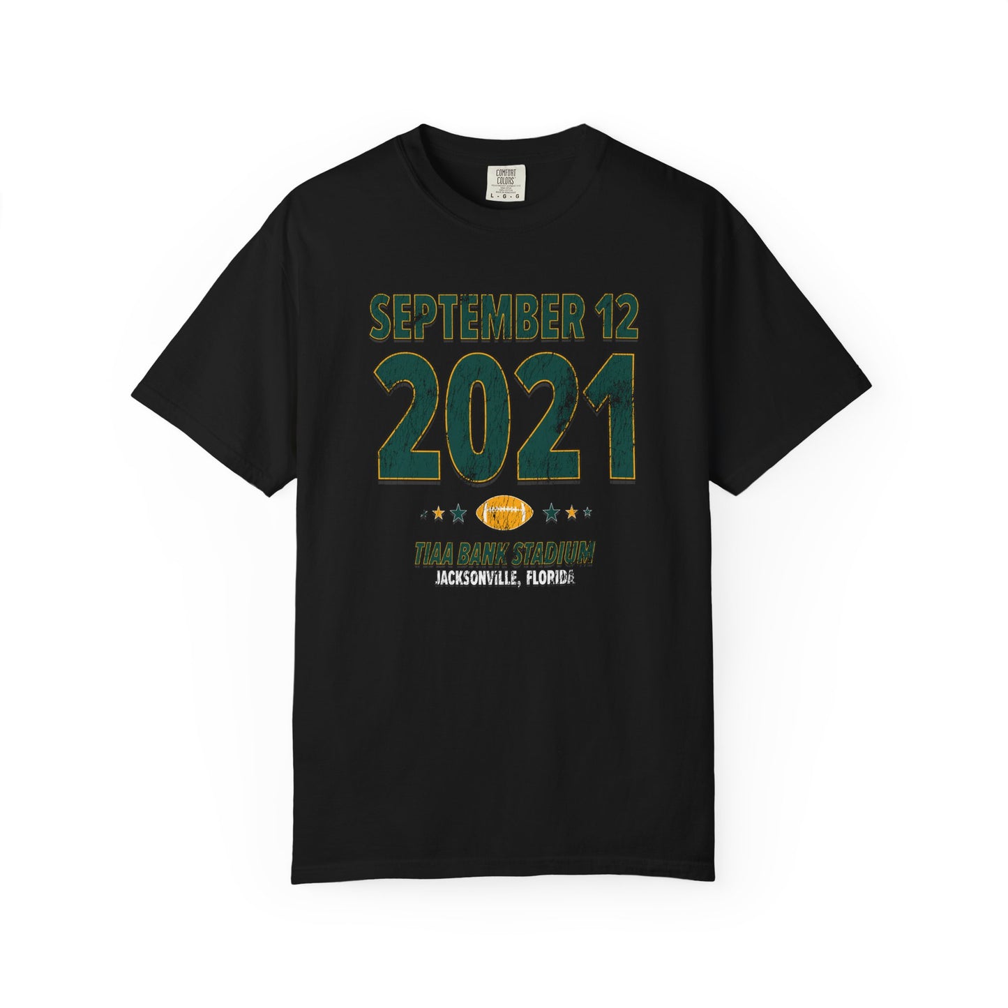 Green Bay Football – September 12, 2021 – Comfort Colors (Black & White)