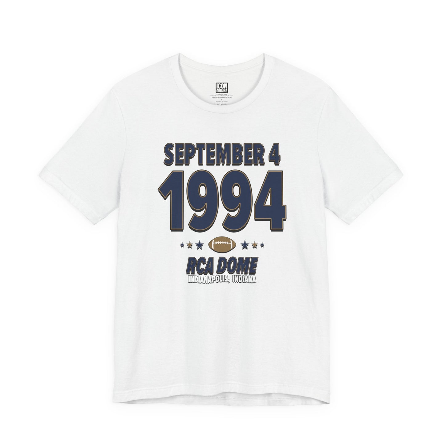St. Louis Football – September 4, 1994 – Origin Tee (Black & White)