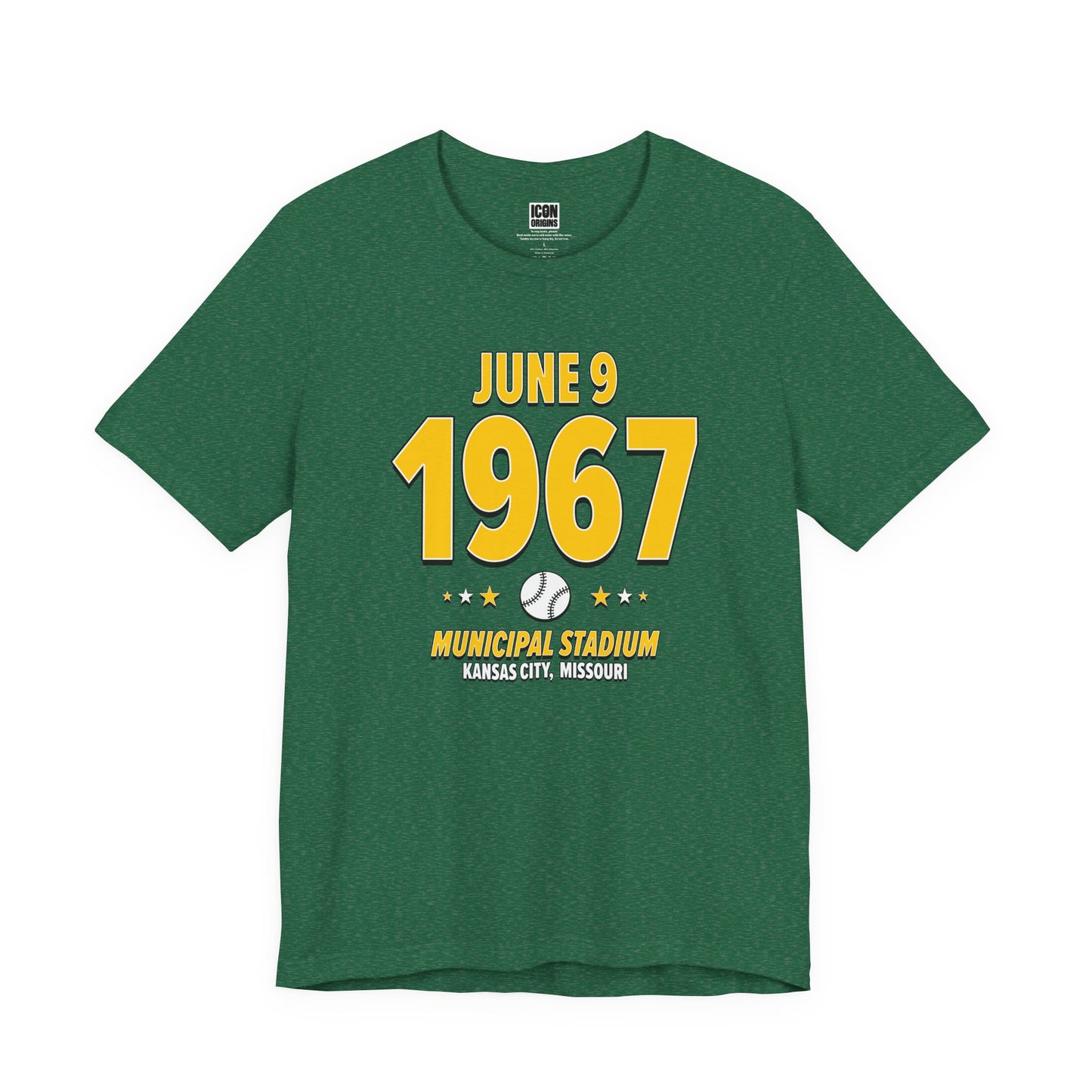 Oakland Baseball – June 9, 1967 – Origin Tee