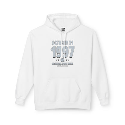 San Antonio Basketball – October 31, 1997 – Hoodie (Black & White)