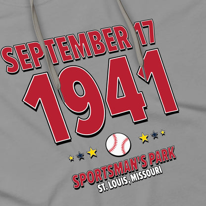 St. Louis Baseball – September 17, 1941 – Hoodie
