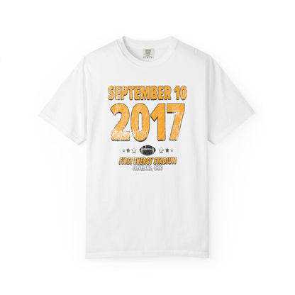 Pittsburgh Football – September 10, 2017 – Comfort Colors (Black & White)